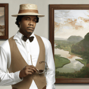 Frank Wainwright, a scholar with glasses.